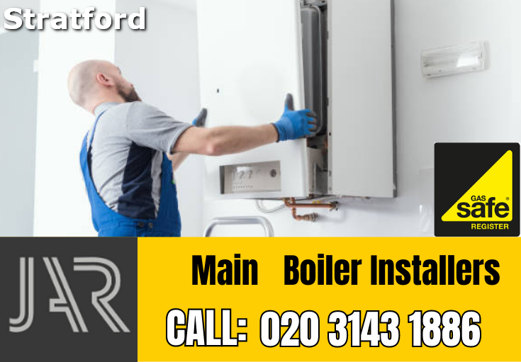 Main boiler installation Stratford